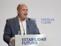 El secretario general del PP, Miguel Tellado, este lunes, en Valladolid