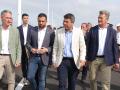Carlos Mazón en la apertura al tráfico del Vial Estructural de la zona industrial de Parc Sagunt