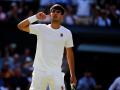 Carlos Alcaraz celebra un punto en la final de Wimbledon