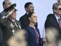 Claudia Sheinbaum, presidenta de México durante un acto en el Zócalo