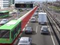 Recreación realizada por el Gobierno de España sobre cómo quedará el carril BUS-VAO de la A-2.