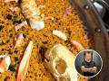 Imagen de la 'paella valenciana' creada por el chef Dabiz Muñoz
