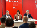 Imagen de archivo de Diana Morant junto a José María Ángel Batalla, en un acto del PSPV-PSOE