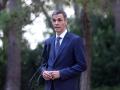 El presidente del Gobierno, Pedro Sánchez, en una rueda de prensa en Palma