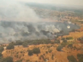 Incendio entre Méntrida (Toledo) y Aldea del Fresno (Madrid)