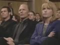 Ed Harris y Amy Madigan, en la ceremonia de los Oscar de 1999