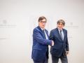 Illa en su reunión con Puigdemont en Bruselas
