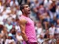 Carlos Alcaraz, durante los cuartos de final del US Open