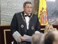 MADRID (ESPAÑA), 05/09/2025.- El fiscal general del Estado,  Álvaro García Ortiz durante el tradicional acto de apertura del año judicial celebrado este viernes en el Tribunal Supremo en Madrid. EFE/Chema Moya POOL