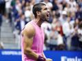 Carlos Alcaraz celebra la victoria en el US Open