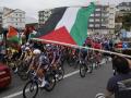 Protestas propalestinas en la 16ª etapa de La Vuelta a España