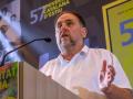 El presidente de ERC, Oriol Junqueras, este verano