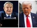 George Soros y Donald Trump