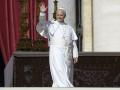 El Papa León XIV durante la canonización de Carlo Acutis, en el Vaticano