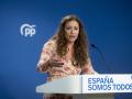 La vicesecretaria de Sanidad y Educación del PP, Ester Muñoz