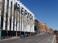 Fachada de la sede de Repsol, en Madrid (España).