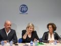 El vicesecretario de Educación e Igualdad del Partido Popular, Jaime de los Santos, se reúne en Valladolid con parlamentarias del PP de Castilla y León