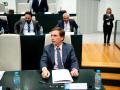 El alcalde de Madrid, José Luis Martínez-Almeida, durante una sesión ordinaria del Pleno Municipal