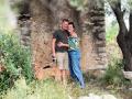 Imagen de Edgar y Karin, la pareja de holandeses que ha comprado una masía en el interior de Castellón