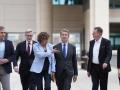 El presidente del PP, Alberto Núñez Feijóo, este jueves en Barcelona