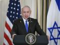 Benjamín Netanyahu, primer ministro de Israel, durante su visita a la Casa Blanca