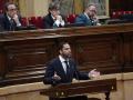 El secretario general de Vox, Ignacio Garriga, en el Parlament