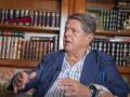 Federico Trillo, durante la entrevista
