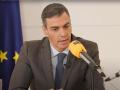 El presidente del Gobierno, Pedro Sánchez, en la entrevista de este martes