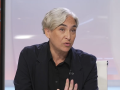 La exalcaldesa de Barcelona Ada Colau, este miércoles en TV3
