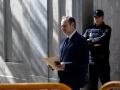 El exministro de Transportes José Luis Ábalos a su salida del Tribunal Supremo
