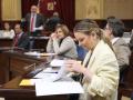 La presidenta de las Islas Baleares, Marga Prohens, en una sesión en el Parlamento