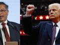 Gustavo Petro y Donald Trump