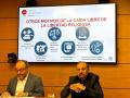 El director de ACN España, José María Gallardo, y el director de la Comisión Nacional Católica para la Justicia y la Paz (CNJP) de Pakistán, Naeem Yousaf Gill