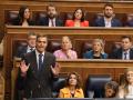 El presidente del Gobierno, Pedro Sánchez, en el Congreso de los Diputados