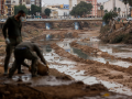 Imagen de archivo del barranco del Poyo a su paso por Paiporta tras la dana de Valencia del 29 de octubre de 2024