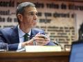 Pedro Sánchez, este jueves en el Senado