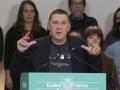 El líder de Bildu, Arnaldo Otegi, este domingo