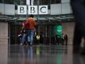 Entrada principal de la BBC en Londres