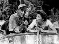 Humphrey Bogart y Katharine Hepburn, en La reina de África