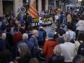 Imagen de una protesta de entidades sociales y víctimas de la dana en Valencia.