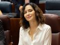 La presidenta de la Comunidad de Madrid, Isabel Díaz Ayuso