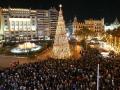Imagen del encendido de las luces de Navidad de Valencia en 2024.