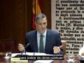 Pedro Sánchez en su comparecencia en la comisión de investigación del Senado