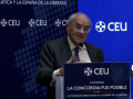El exvicepresidente del Gobierno Rodolfo Martín Villa, en el CEU