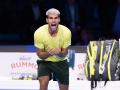 Carlos Alcaraz festeja un partido ganado esta temporada