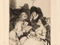 Grabado  'La Filiación-Capricho nº 57', de Francisco Goya que perteneció al dictador comunista Nicolae Ceasescu