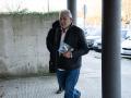 Laureano Oubiña, a su llegada a juzgados de Villagarcía de Arosa en 2023