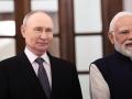 El presidente de Rusia, Vladimir Putin, y al primer ministro de la India, Narendra Modi