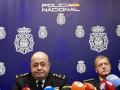 El jefe Superior de la Policía Nacional en Castilla y León, Juan Carlos Hernández Muñoz, a la izquierda