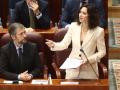 La presidenta madrileña, Isabel Díaz Ayuso